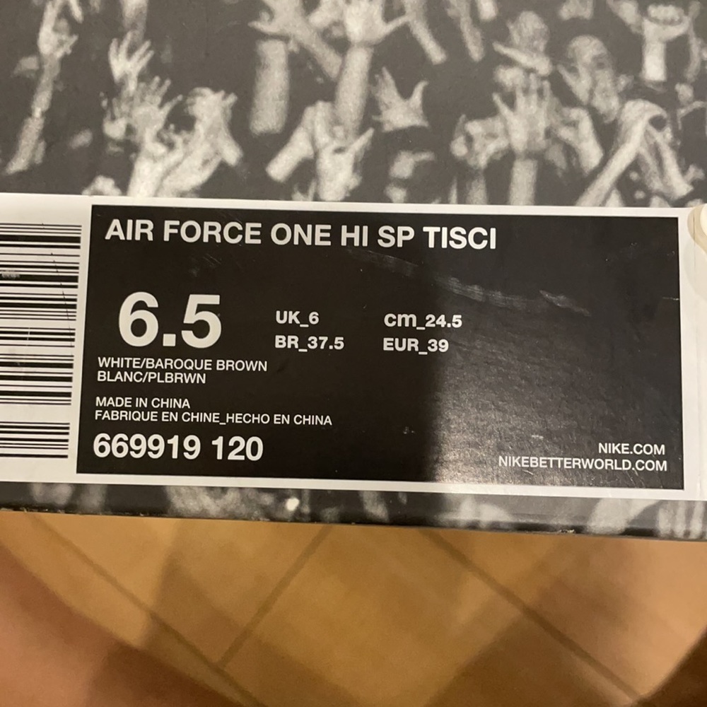 White Air Force One Hi SP Tisci - Picture 7 of 7